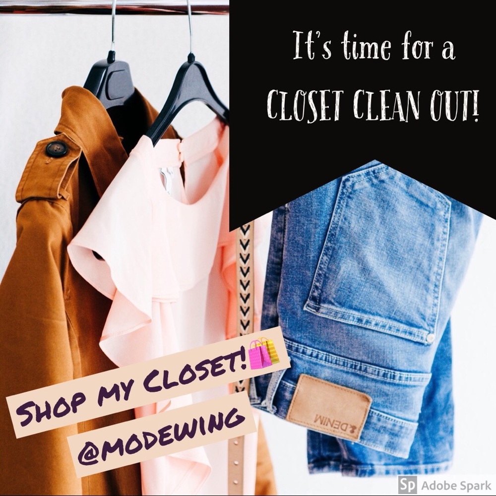🛍 Prices drop today! Closet Clean Out 🛍